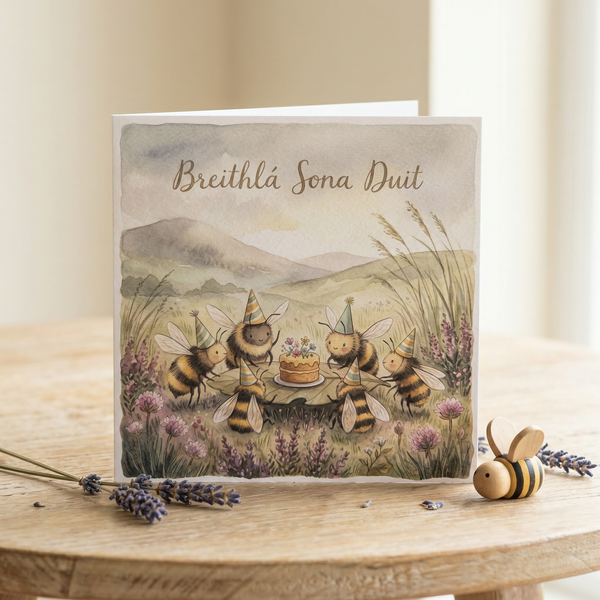 Breithla Sona Duit Greeting Card - lifestyle product photo