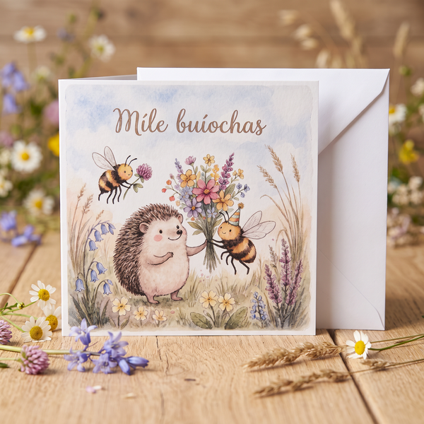 Míle Buíochas Greeting Card - lifestyle product photo
