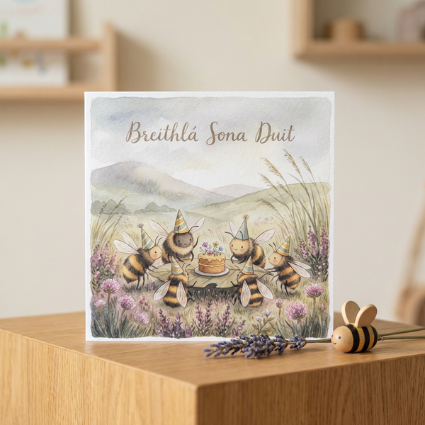 Breithla Sona Duit Greeting Card - lifestyle product photo
