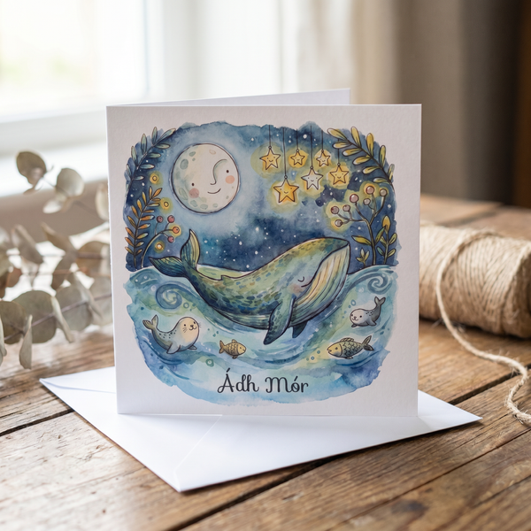 Ádh Mór Greeting Card - lifestyle product photo