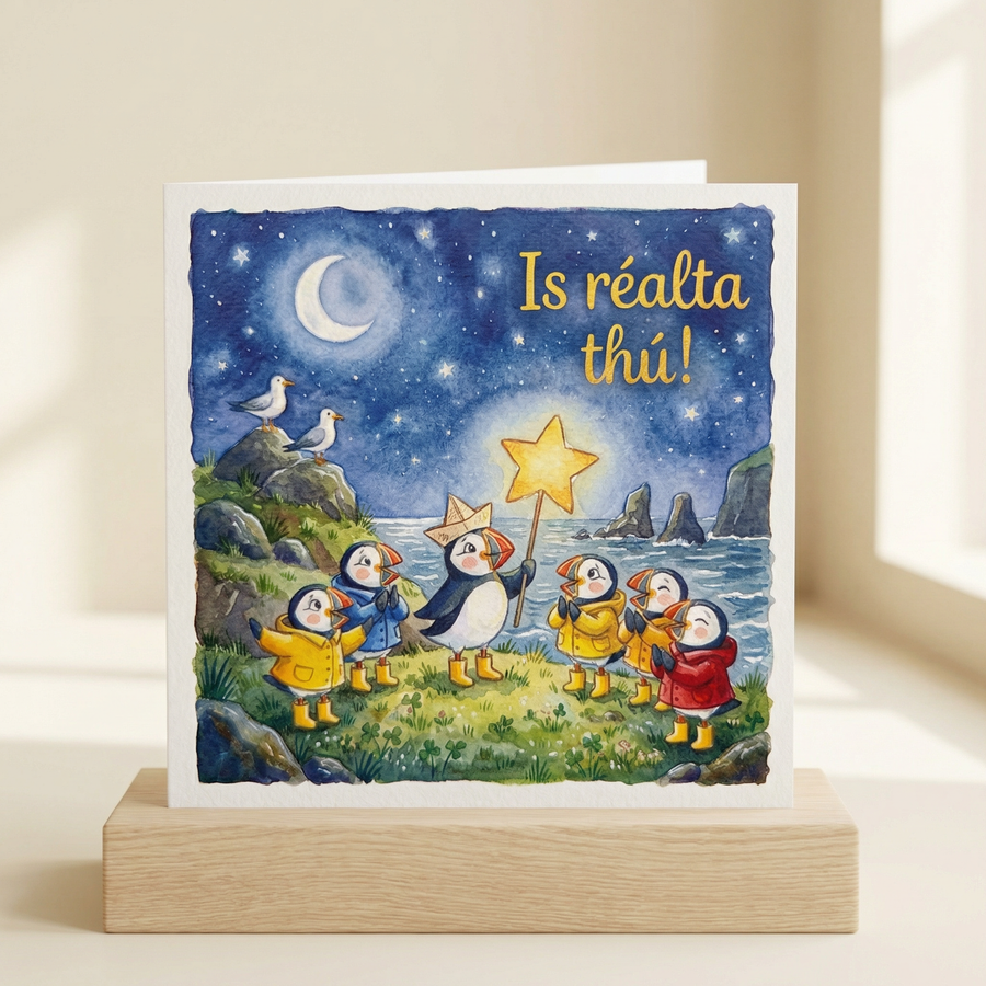 Is Realta Thu! Greeting Card - lifestyle product photo