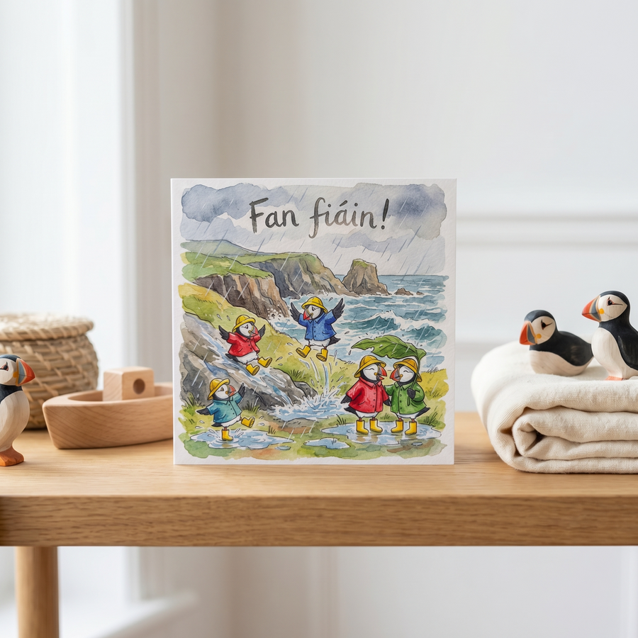 Fan Fiain! Greeting Card - lifestyle product photo